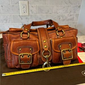 Coach legacy leather satchel